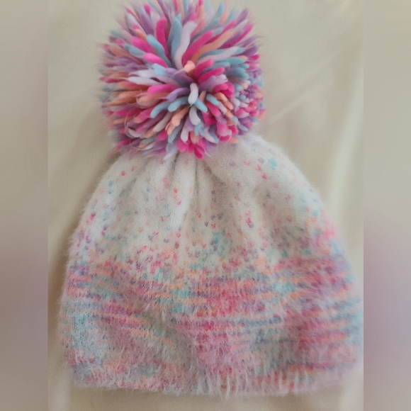 Girls Winter Bundle Set Sweater Hat Gloves L 10/12 - Picture 6 of 10